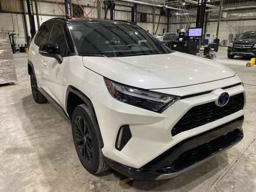 Midnight Black Metallic 2022 Toyota RAV4 Hybrid XSE