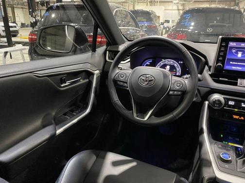Midnight Black Metallic 2022 Toyota RAV4 Hybrid XSE