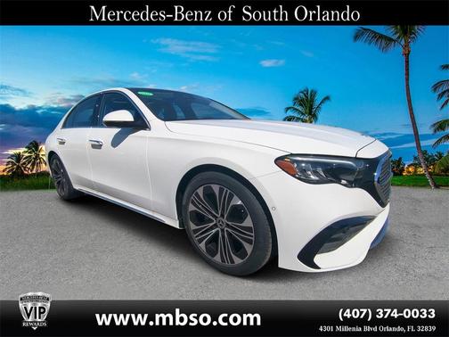 2025 Mercedes-Benz E-Class E 350 4MATIC