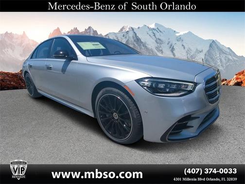 2025 Mercedes-Benz S-Class S 580 4MATIC