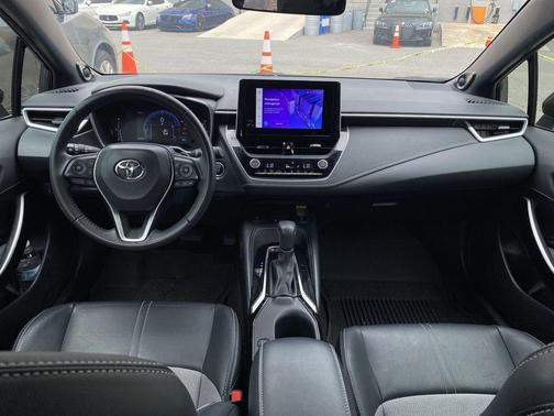 Magnetic Gray Metallic 2024 Toyota Corolla Hatchback XSE