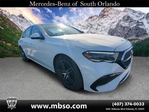 2025 Mercedes-Benz E-Class E 350