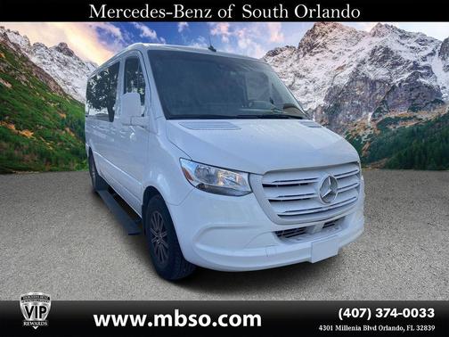 Arctic White 2024 Mercedes-Benz Sprinter 2500 144 WB