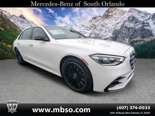 2025 Mercedes-Benz S-Class S 580 4MATIC