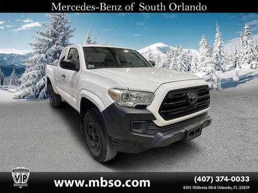 Super White 2018 Toyota Tacoma SR