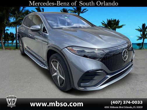 Selenite Gray Metallic 2023 Mercedes-Benz EQS 580 Base 4MATIC