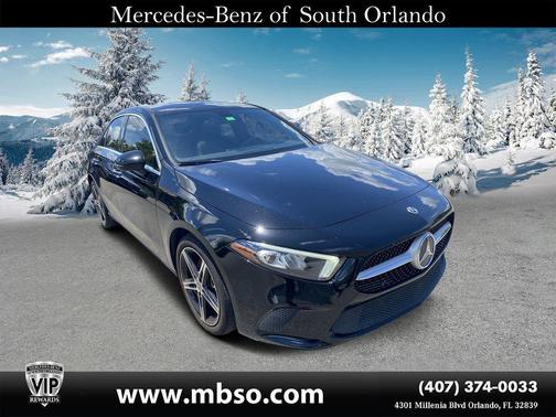 Midnight Black 2022 Mercedes-Benz A-Class A 220