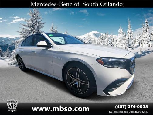 2025 Mercedes-Benz E-Class E 350 4MATIC