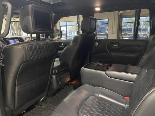 Moonstone White 2021 INFINITI QX80 SENSORY