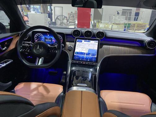 Nautical Blue Metallic 2024 Mercedes-Benz GLC 300 4MATIC Coupe