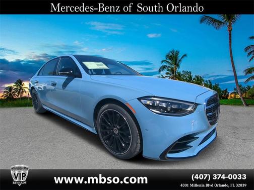 2025 Mercedes-Benz S-Class S 580 4MATIC
