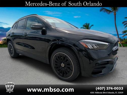 Cosmos Black Metallic 2025 Mercedes-Benz GLA 250 Base