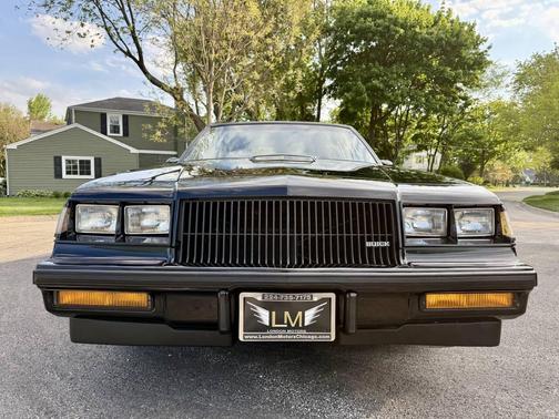 Black 1987 Buick Regal Grand National