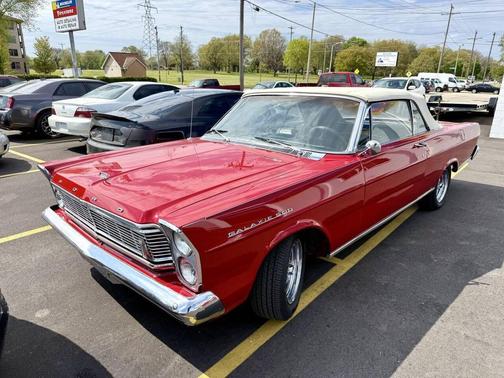 Red 1965 Ford Galaxie 500 Base