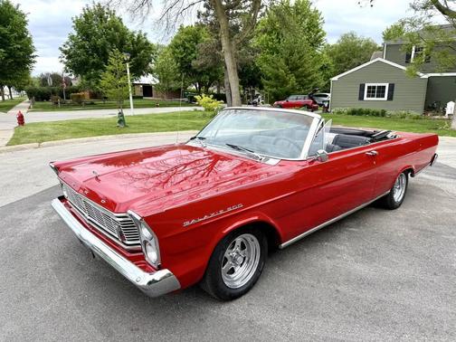 Red 1965 Ford Galaxie 500 Base