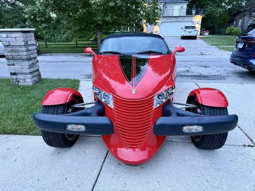 Orange 2000 Plymouth Prowler Base 2dr Convertible