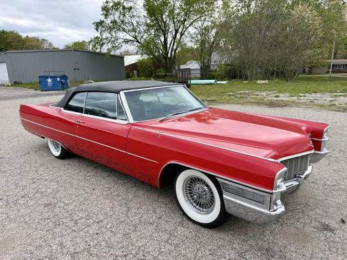 Red 1965 Cadillac DeVille Base