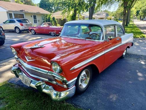 Red 1956 Chevrolet Bel Air Base
