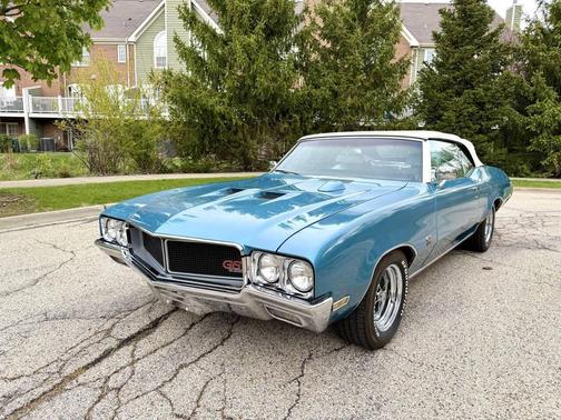 Blue 1970 Buick GS 455 Base
