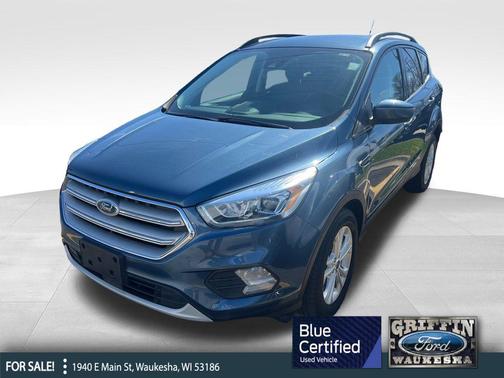 Blue Metallic 2018 Ford Escape SEL