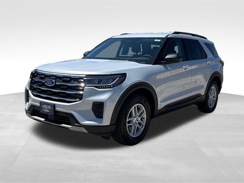 SPACE WHITE METALLIC 2026 Ford Explorer Active
