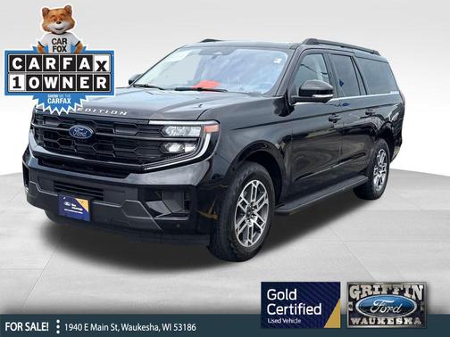 Agate Black Metallic 2025 Ford Expedition Max Active 4x4