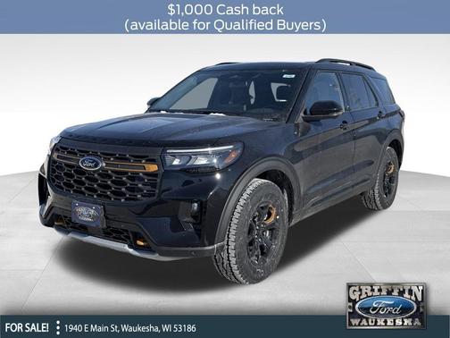 AGATE BLACK METALLIC 2026 Ford Explorer Tremor