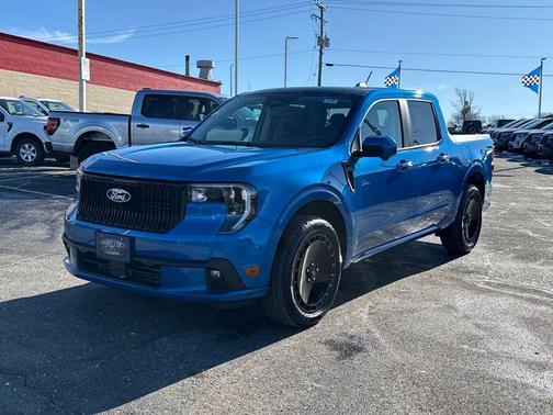 Velocity Blue 2026 Ford Maverick Lobo