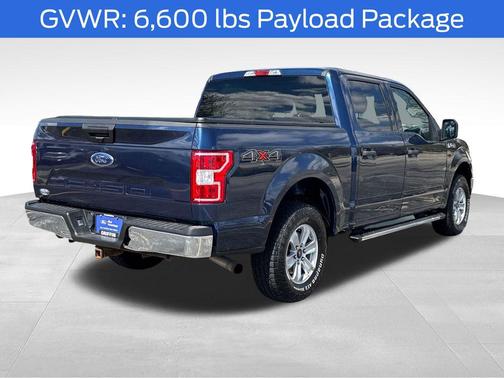 Blue Jeans Metallic 2018 Ford F-150 XLT