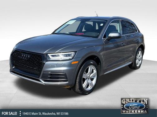Monsoon Gray Metallic 2018 Audi Q5 2.0T Tech Premium