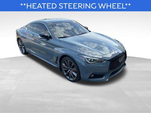 Slate Gray 2022 INFINITI Q60 3.0t Red Sport 400