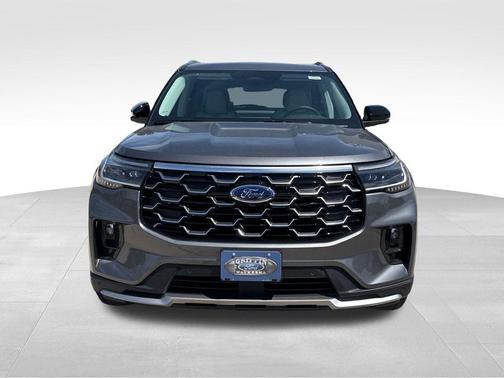 Gray Metallic 2026 Ford Explorer Platinum