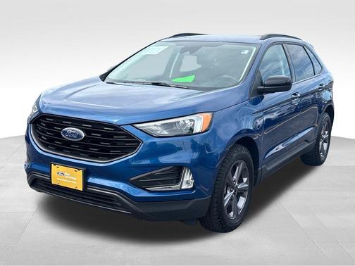 Atlas Blue Metallic 2024 Ford Edge SEL