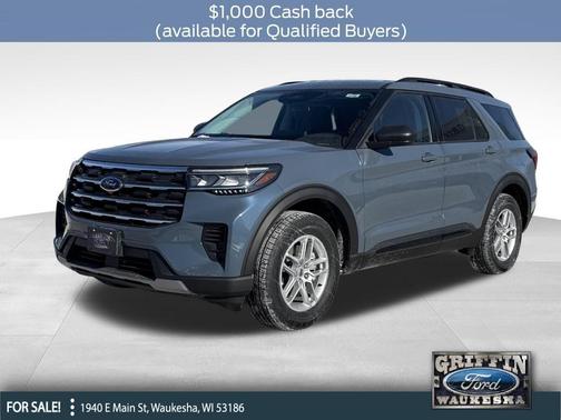 Vapor Blue Metallic 2026 Ford Explorer Active (200A)