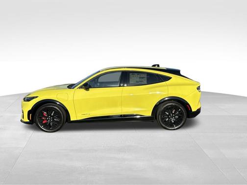 Yellow 2025 Ford Mustang Mach-E Premium