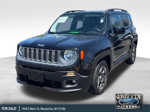 Black 2015 Jeep Renegade Latitude