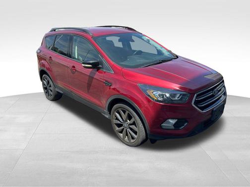 Ruby Red Metallic Tinted Clearcoat 2017 Ford Escape Titanium