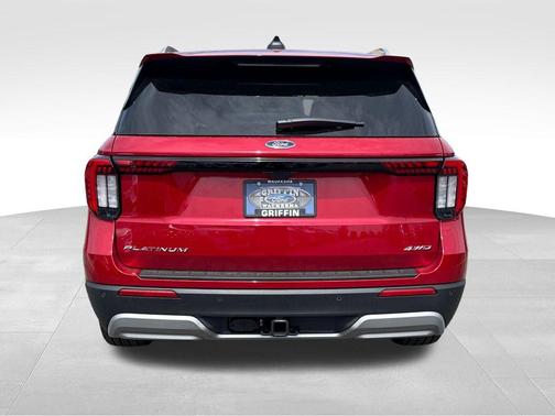 Rapid Red Metallic Tinted Clearcoat 2026 Ford Explorer Platinum