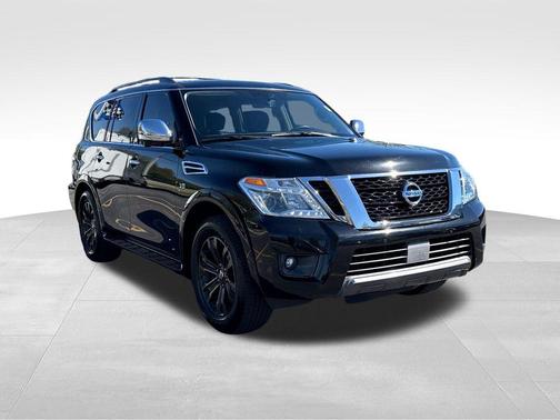Super Black 2020 Nissan Armada Platinum 4WD