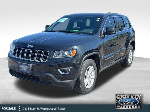 Brilliant Black Crystal Pearlcoat 2016 Jeep Grand Cherokee Laredo