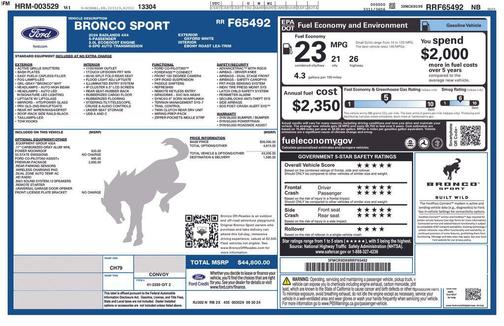 2024 Ford Bronco Sport BADLANDS