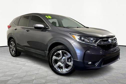 Gray 2018 Honda CR-V EX