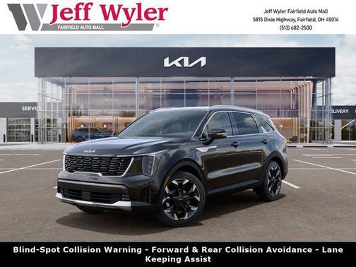 Ebony Black 2026 Kia Sorento EX