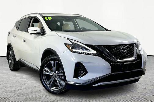 Pearl White Tricoat 2019 Nissan Murano Platinum