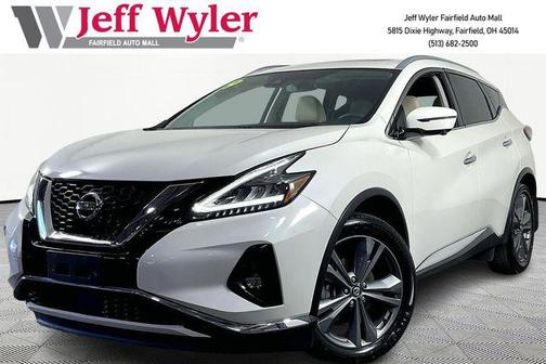 Pearl White Tricoat 2019 Nissan Murano Platinum