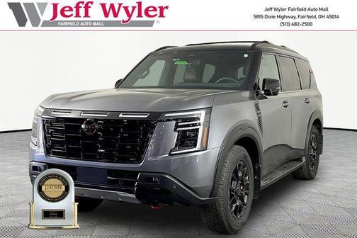 Gun Metallic/Super Black 2026 Nissan Armada PRO-4X