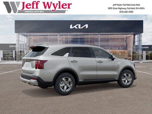 Ivory Silver 2026 Kia Sorento LX