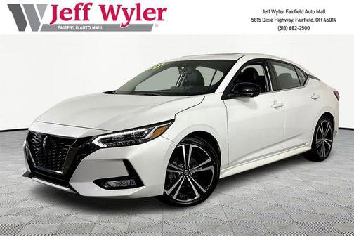 Aspen White Tricoat 2023 Nissan Sentra SR