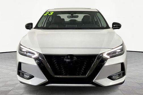 Aspen White Tricoat 2023 Nissan Sentra SR
