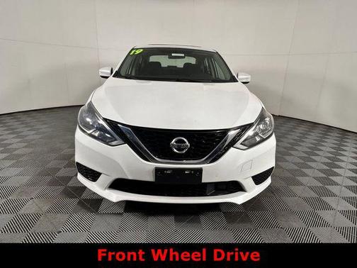 Aspen White Tricoat 2019 Nissan Sentra SV